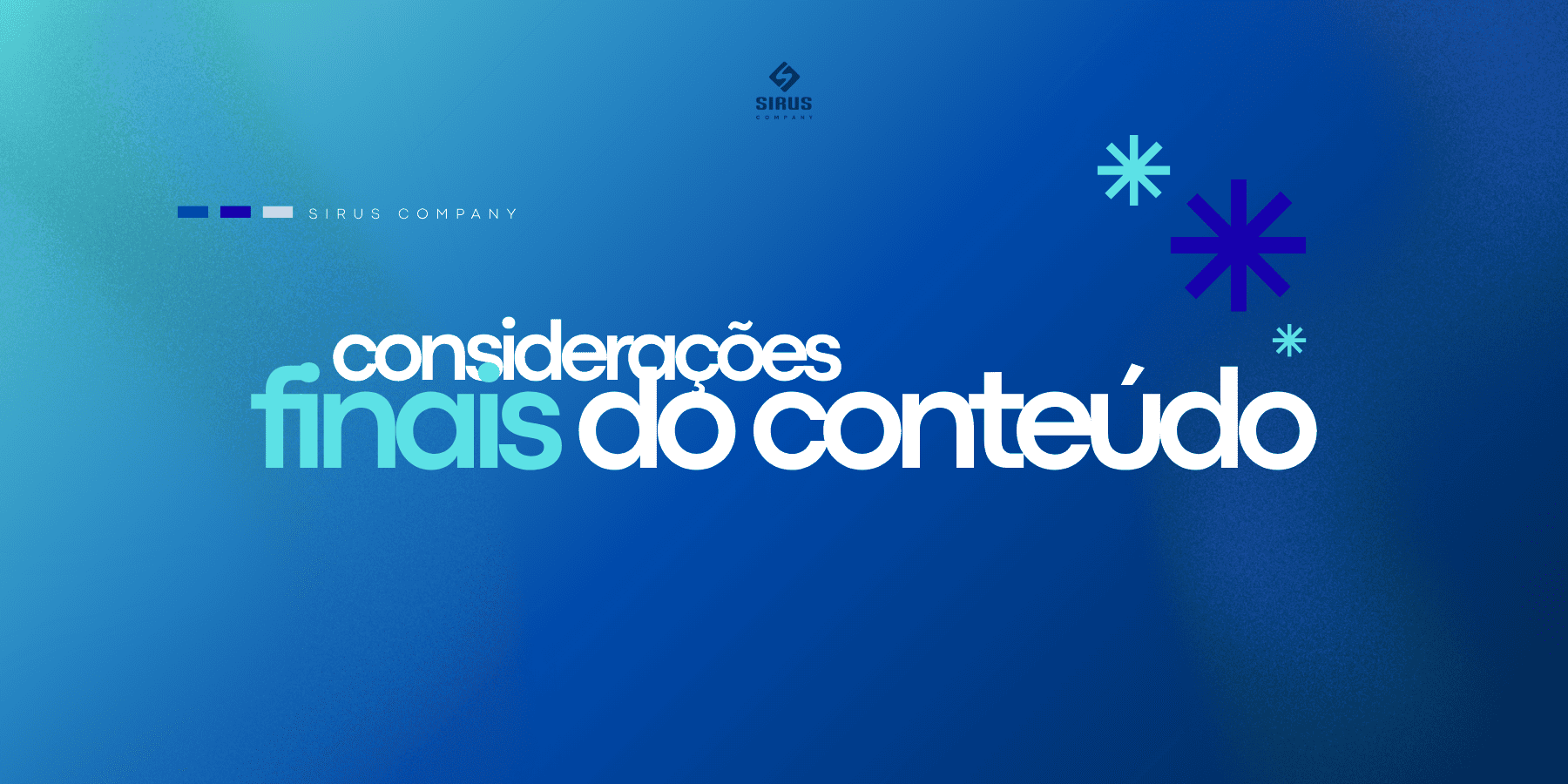 Considerações finais do conteúdo sobre API - Sirus Company